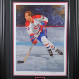 Guy Lafleur signed limited edition lithograph